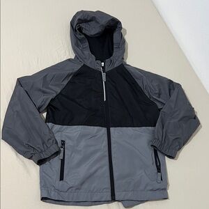 Wonder Nation Gray and Black Kids Jacket